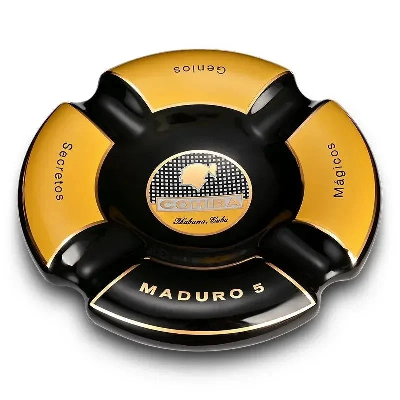 Maduro 5 Round Ceramic Cigar Ashtray Collection