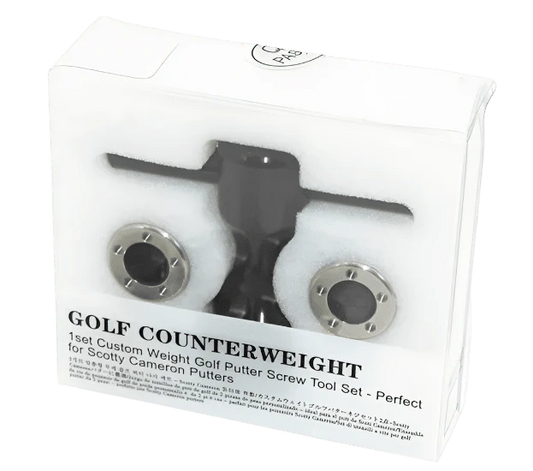 Custom Putter Weights Set – Compatible with Titleist Scotty Cameron - Black